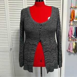 Lane Bryant Half-button Cardigan